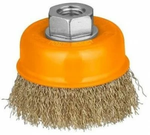 INGCO ITALIA Чашечная щетка с волнистой проволокой