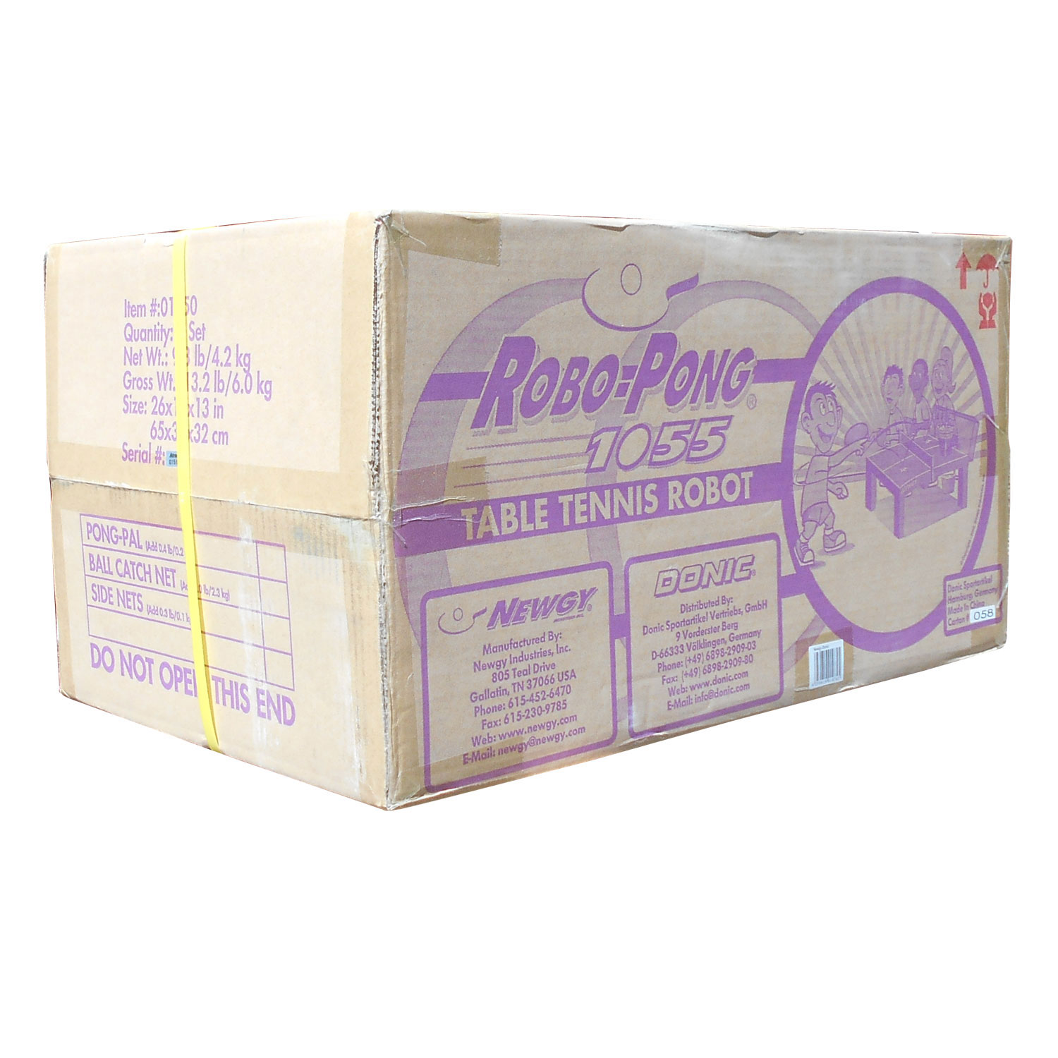 Настольный робот donic newgy robo-pong 1055 Donic sun-id-2068410 - Вид №5