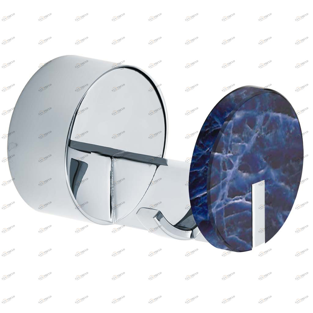 C24-501 C24-501 Настенный двойной крючок FUSION Cristal & Bronze FUSION