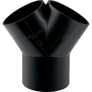 363.465.16.1 Тройник двойной Y-образный Geberit PE 2 x 30° Geberit