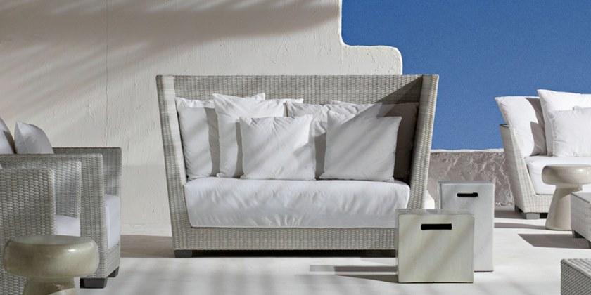 Gervasoni Садовый диван 2-х местный с высокой спинкой Gervasoni outdoor sun-id-1388555 - Вид №8