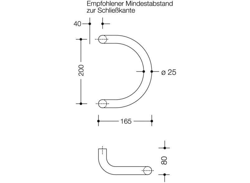 111XA.2520G2 Справиться HEWI Beschläge für Außentüren  - Вид №3