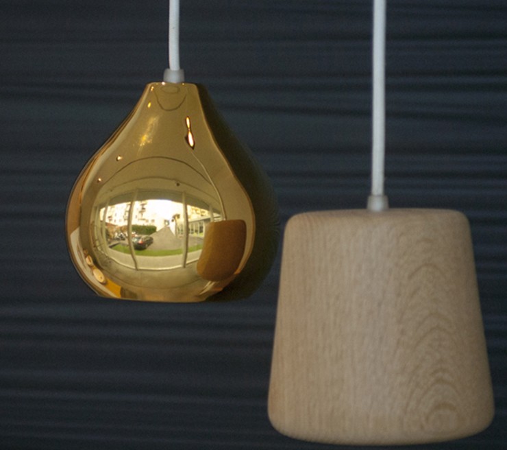 Ex.T Drip 1 Oro Подвесной светильник из золота керамики outletEXDRIP1ORO - Вид №3