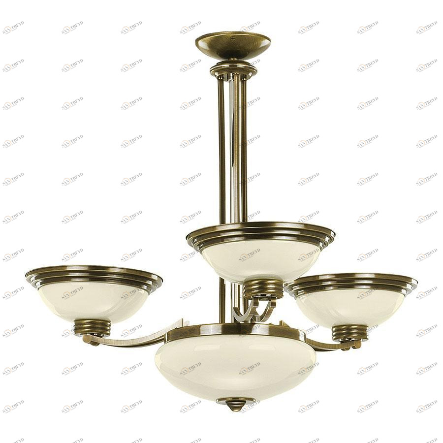 Подвесная люстра Kutek Forum FOR-ZW-3+1 (P) KUTEK ДИЗАЙНЕРСКИЕ, FORUM 312843 Слоновая кость 