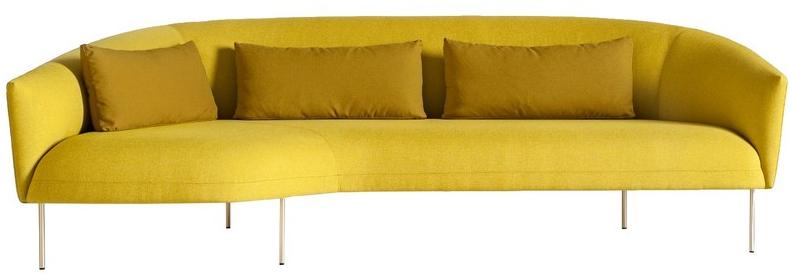 Tacchini Диван из ткани Roma sun-id-1361063 - Вид №1