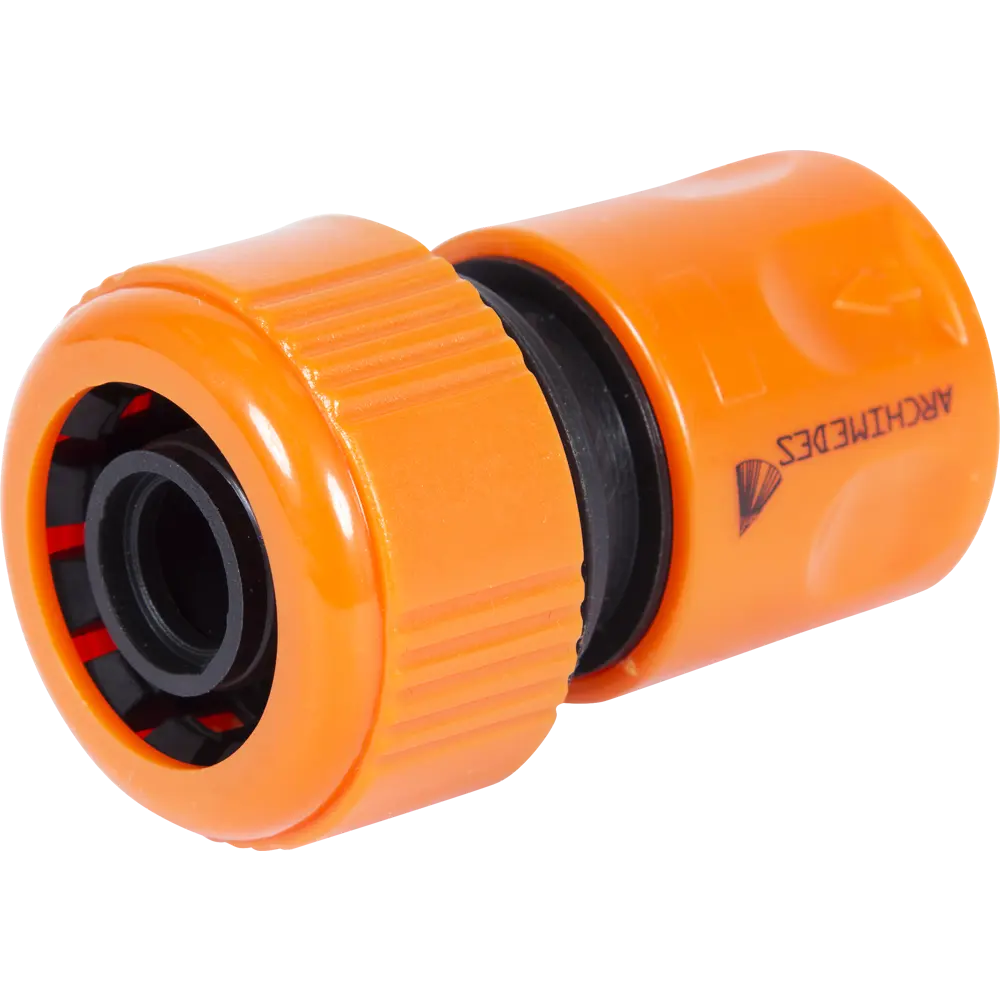 Коннектор для шланга быстросъёмный 3/4 дюйма ARCHIMEDES STLM-2087874