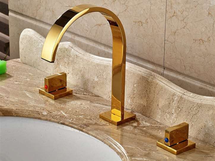 Смеситель для раковины с 3 отверстиями Fontana Showers голубой ARCH-00069882