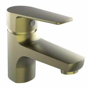 Orange Loop M26-021AB однозахватный смеситель для раковины без донного клапана. Цвет: античная бронза Хром