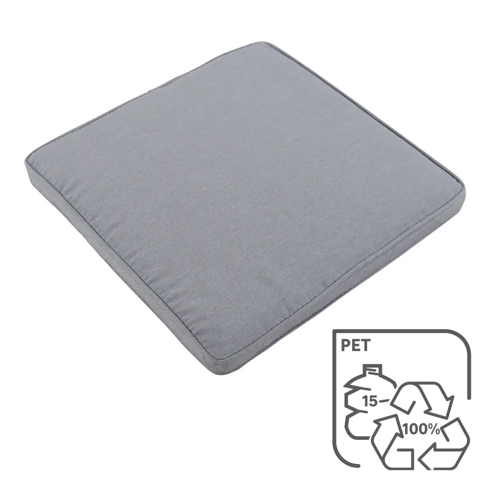 Подушка для стула NATERIAL Reseat 50×50 см - серо-синяя эко-коллекция 82565699 STLM-0030170 - Вид №2