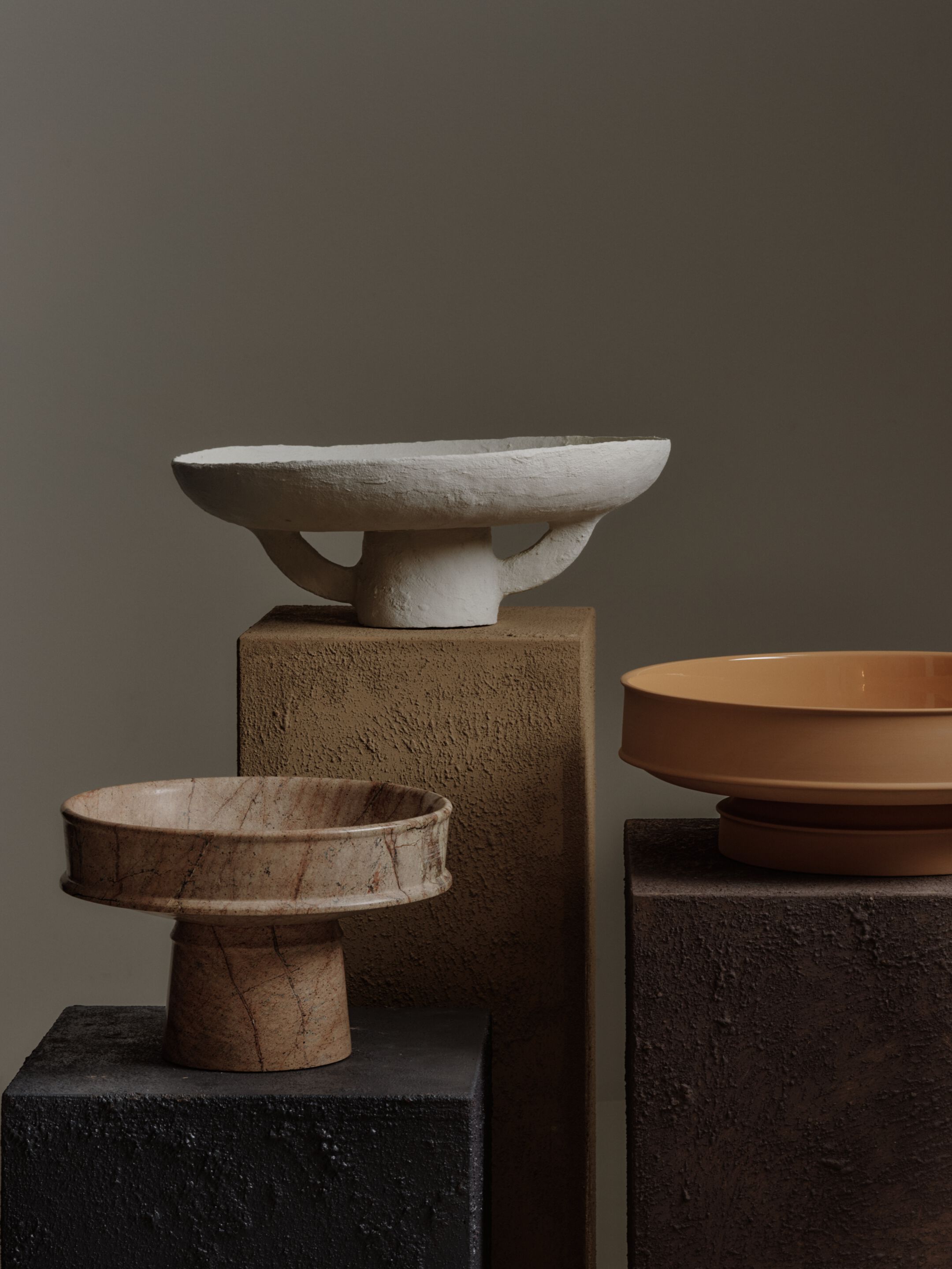 Круглая бумажная тарелка pesta Serax Earth interior accessories ARCH-00140038 - Вид №3