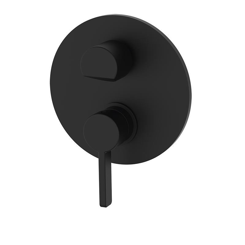 74135742 PREMIUM Черный Встроенный смеситель с переключателем Черный GRB MIXERS AXIS