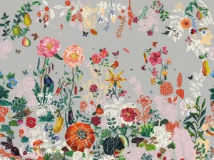 Moustache Обои с цветочными мотивами Domestic Ndl043