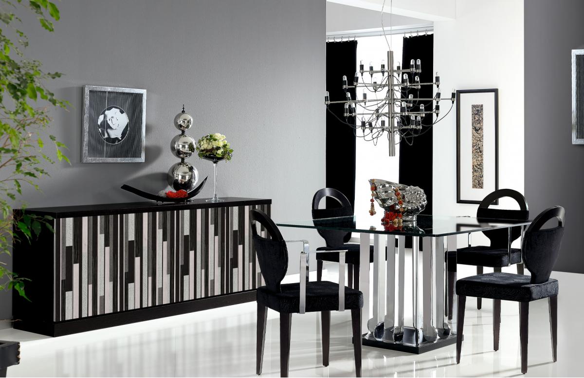 105600 Стол с основанием Cesar и столешницей 120 x 120 см Llass Attitude Santreyd - Вид №1