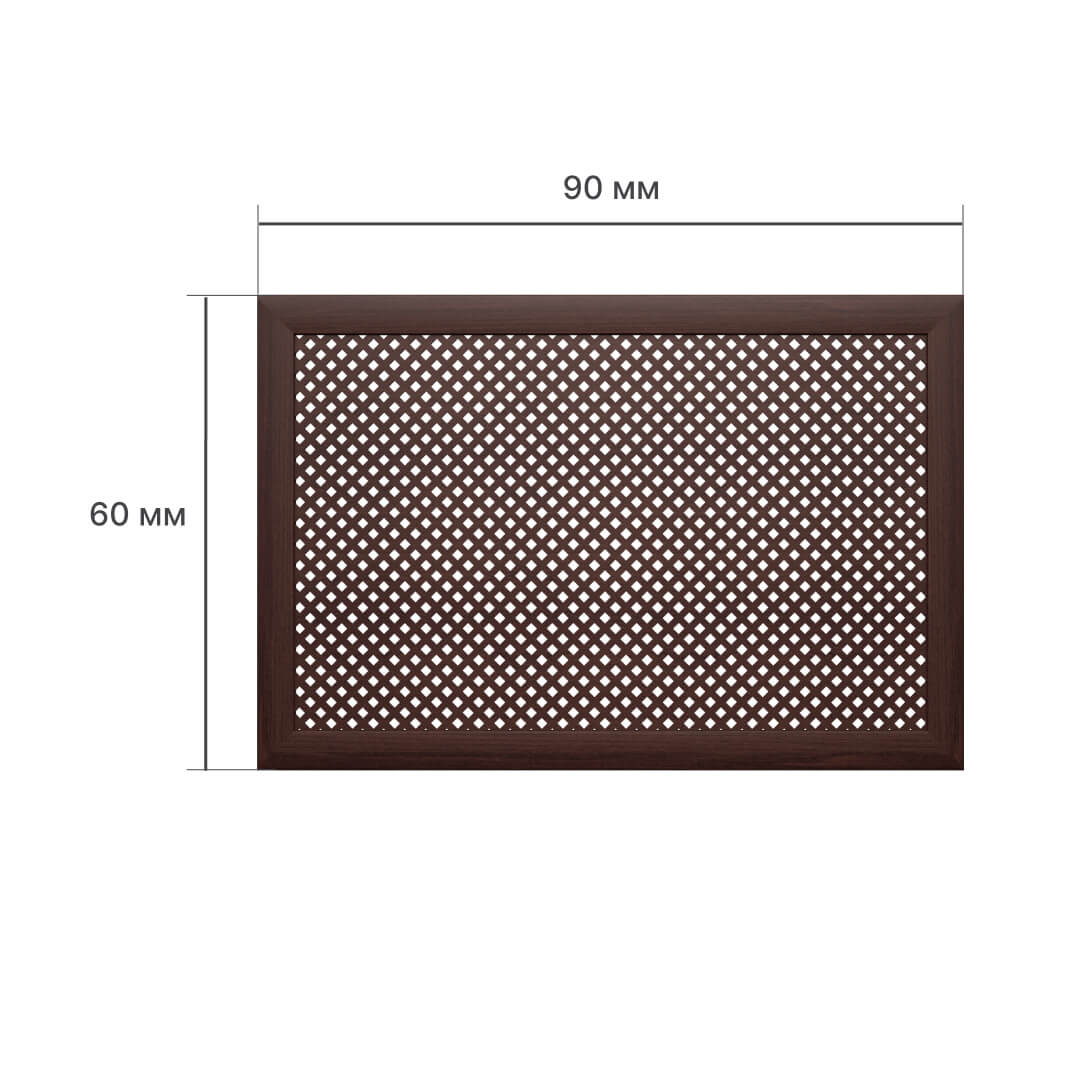 Экран для радиатора 90х60 см Глория венге STELLA Standart STSR-1075 - Вид №2