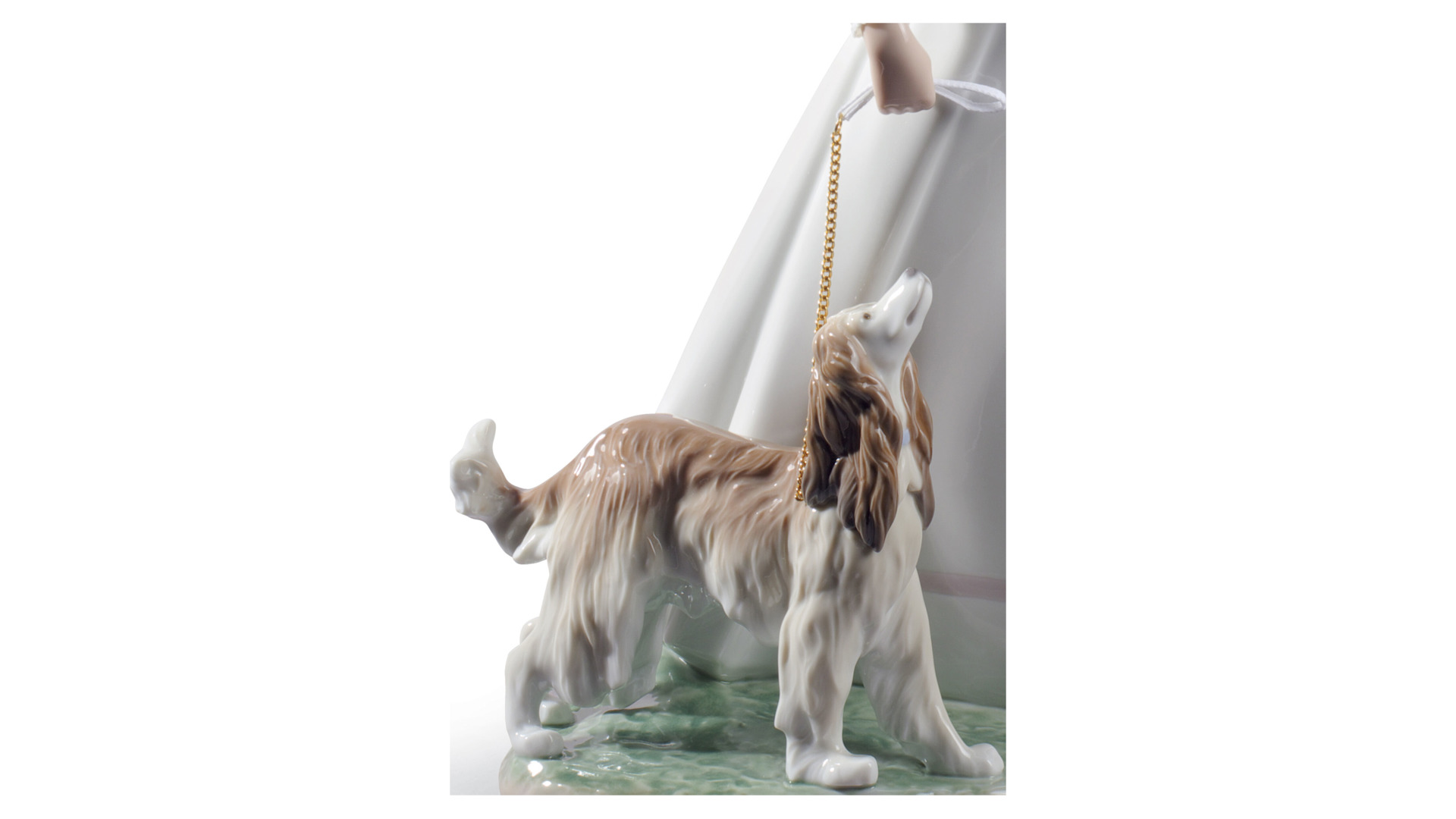 10669061 LLADRO Фигурка Lladro "Леди с шалью" 16х47см Фарфор Lladró  - Вид №1