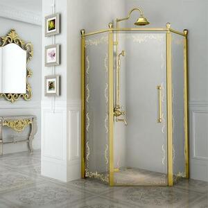 Душевое ограждение "Палаццо - Gold"