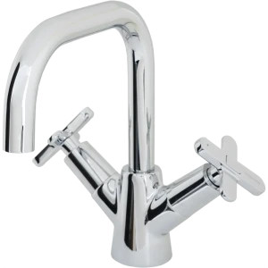 Смеситель для раковины Vidima Art двухвентильный цвет хром 82640774 STLM-2073462