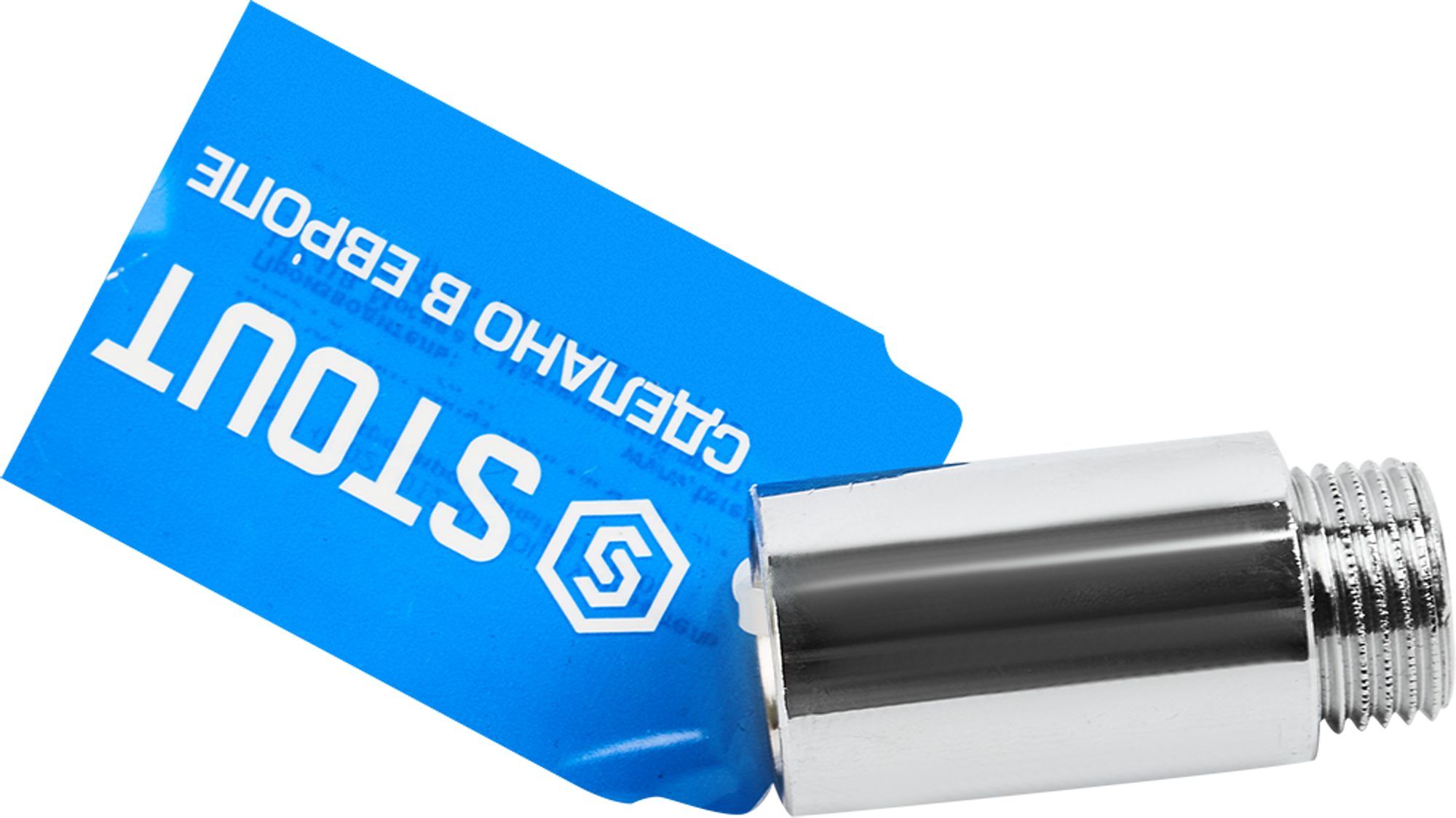 Удлинитель STOUT для полиэтиленовых труб 1/2" х 40 мм 82238766 STLM-0022614 - Вид №2