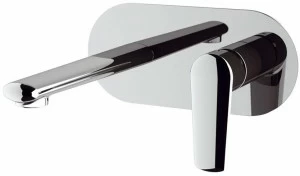 Remer Rubinetterie Смеситель для умывальника настенный с тарелкой Vanity V15