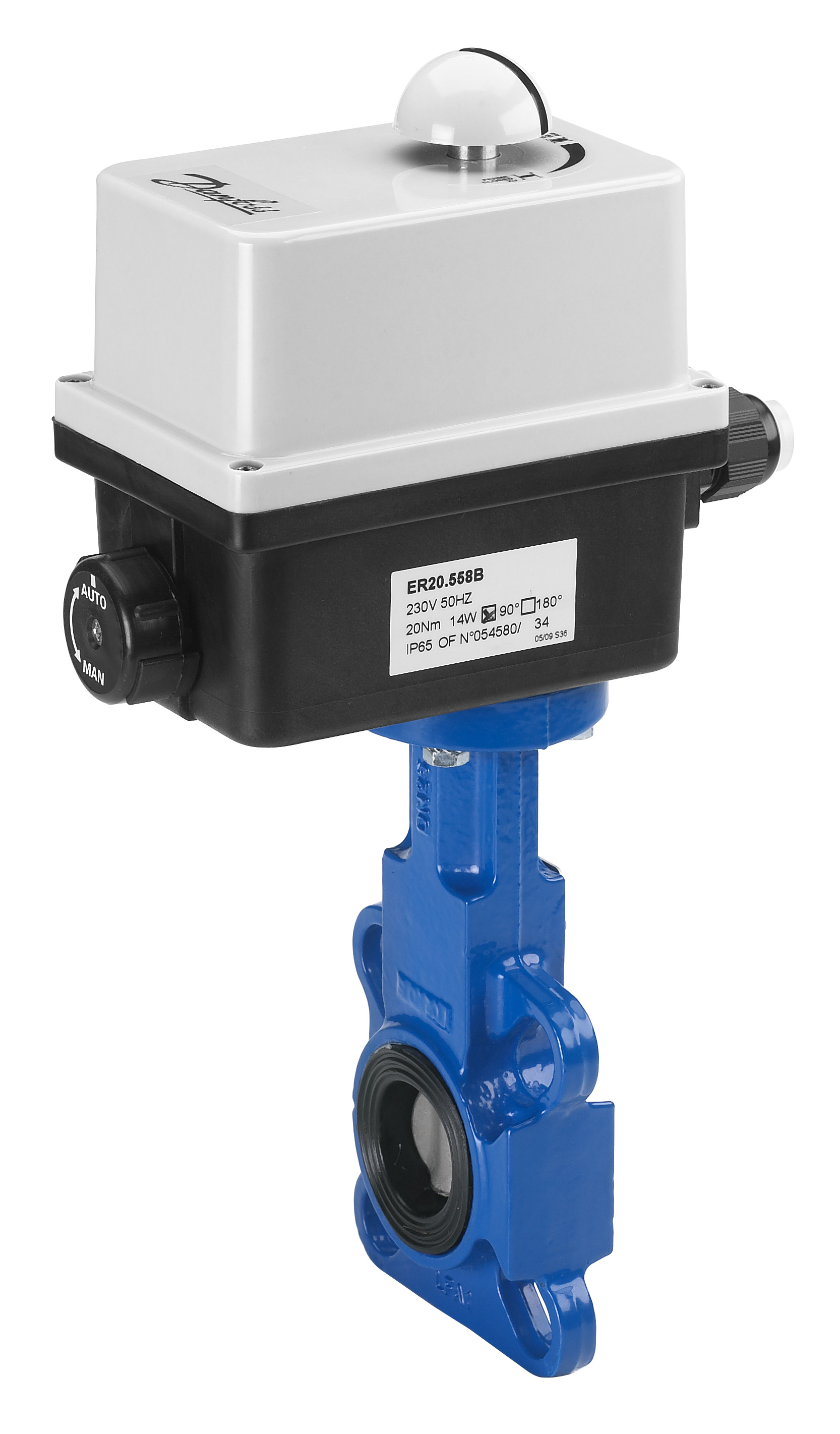 Danfoss VFY-WA VFY-WA PN16 DN32/40 CI/SS/EPDM 230 V 082G7351  - Вид №20