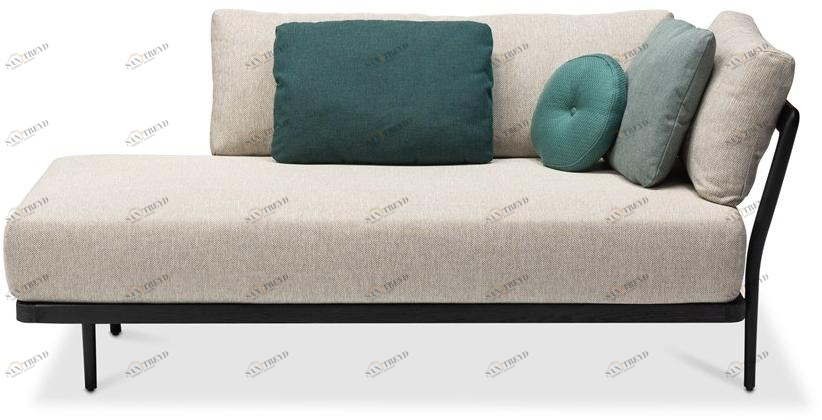 MANUTTI Dormeuse / садовый диван из ткани Flex Cdl/res001-cdl/rs001