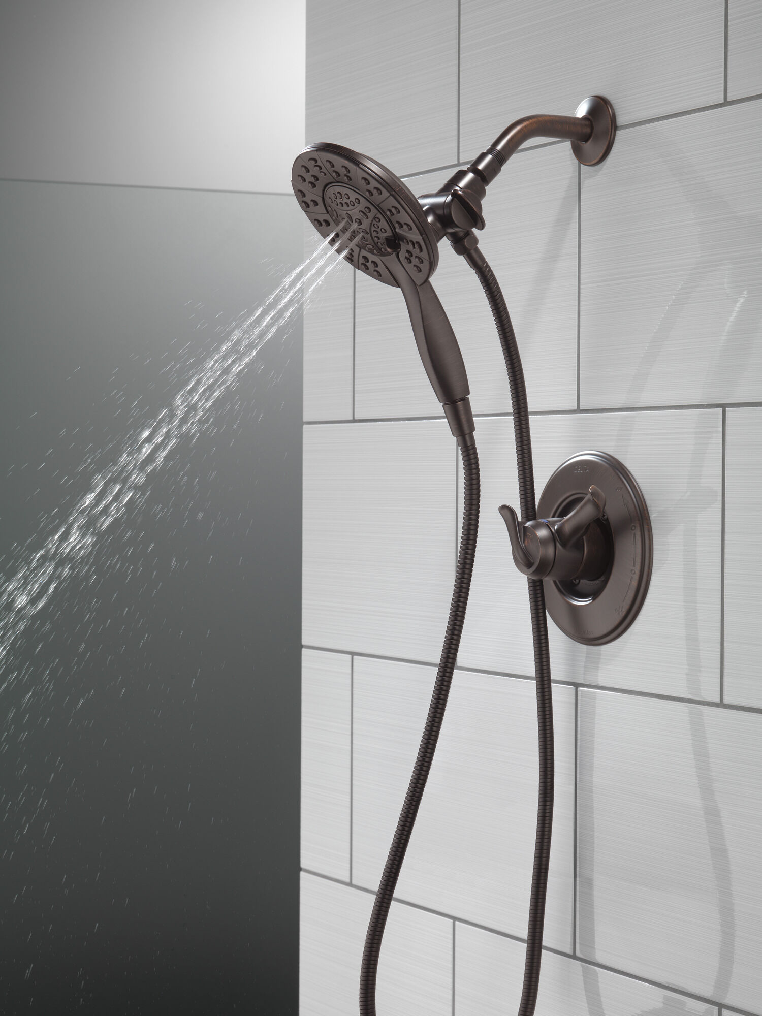 T17294-RB-I Облицовка для душа Monitor® серии 17 с In2ition® Delta Faucet Linden Венецианская бронза  - Вид №9