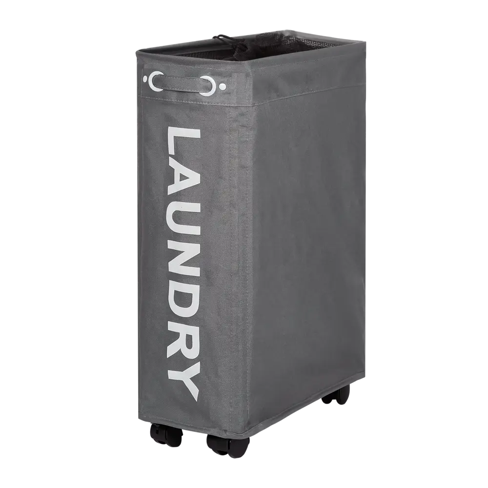 Корзина для белья Sensea Hamper 40 л цвет темно-серый STLM-2084329