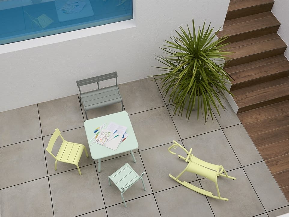 Штабелируемый алюминиевый стул Fermob Luxembourg Kid ARCH-00099275 - Вид №3