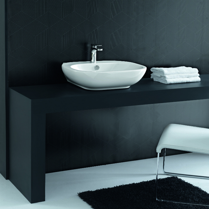 19004 Накладная раковина на столешницу  овальная Ceramica Hidra  - Вид №1