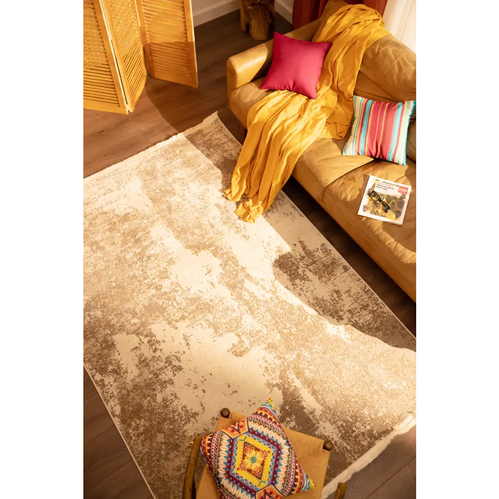 Santreyd Лакшери: серый полипропиленовый ковер 100x200 см для современного интерьера 84462907 STLM-0050351 - Вид №5