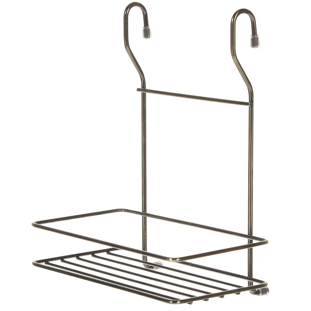 Полка малая Delinia 20x11x25 см сталь цвет бронза STLM-2033839