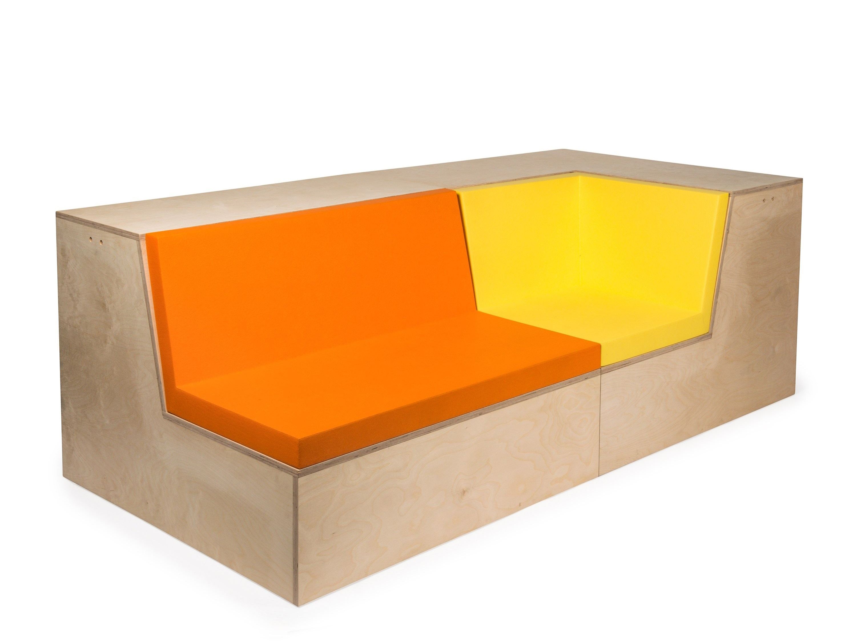 Модульный диван из фанеры и пены QM Quinze & Milan DOK IN ARCH-00042437