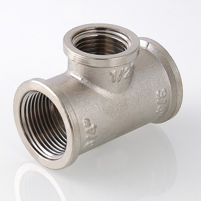 VTr.750.N.0605 Фитинг резьбовой – тройник переходной Valtec 1" х 3/4" х 1"  - Вид №3