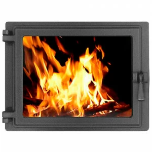 Дверка каминная Этна Панорама Левая