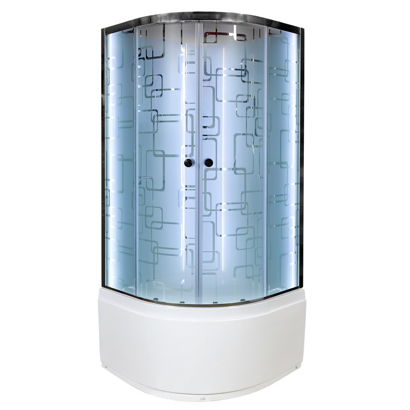 ЕМ2712 L с электрикой (эл.) Душевая кабина DETO Серия ЕМ ЕМ4590 N LED с гм. - Вид №18