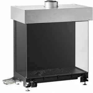 Metalfire Закрытый трехсторонний газовый камин Avenue plus