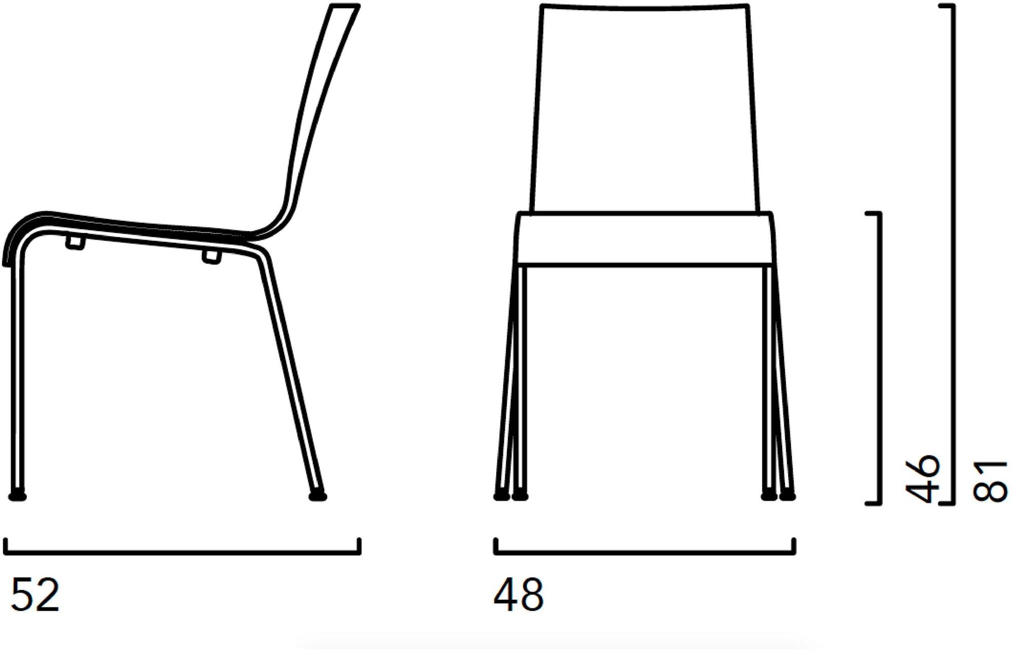 Crassevig Стул с мягкой подкладкой Asia sun-id-1419849 - Вид №3