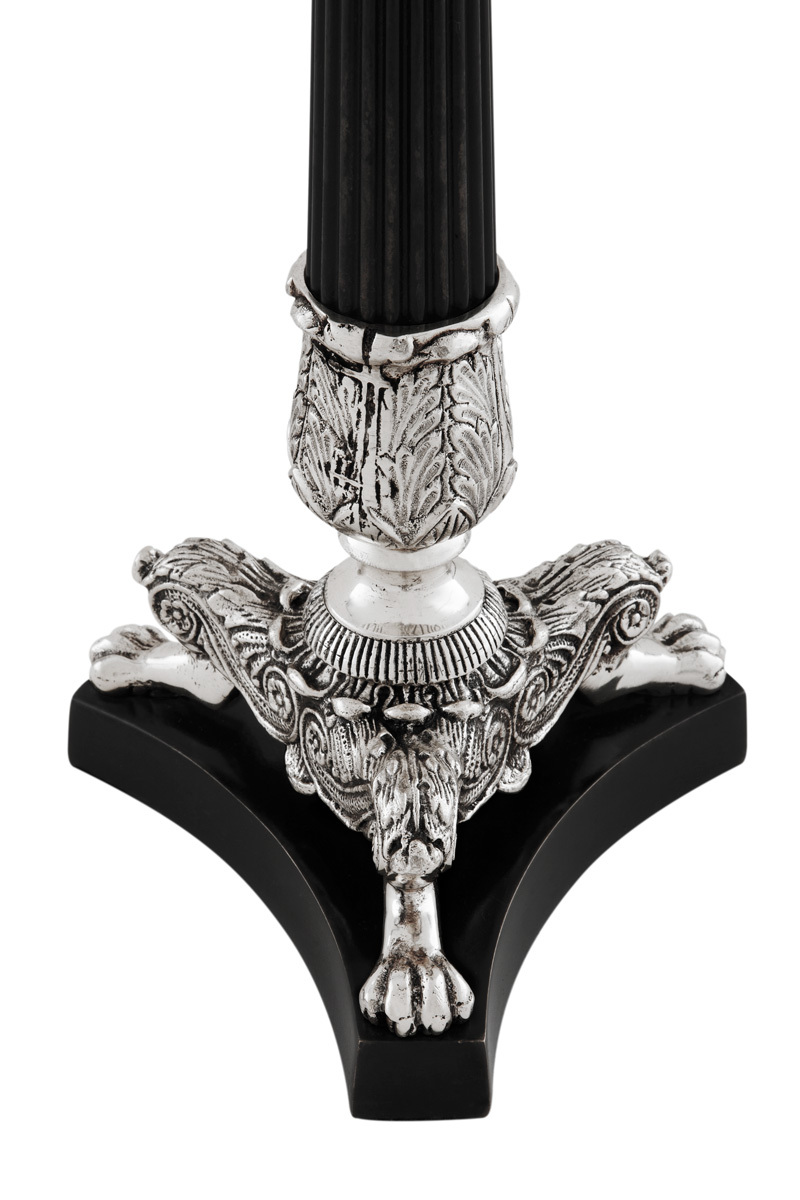 Настольная лампа Perignon от Eichholtz Серебро 109159 EICHHOLTZ КЛАССИЧЕСКИЕ 061645 Белый;серебро  - Вид №6