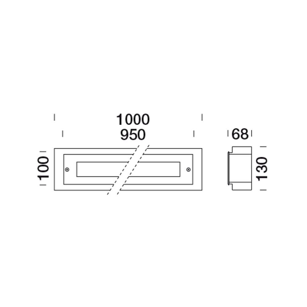 8396501 Встраиваемый в пешеходный пол Platek TETRA INCASSO 900  TETRA ВСТРАИВАЕМЫЙ 900 - 24 LED RGBW 12°  - Вид №2