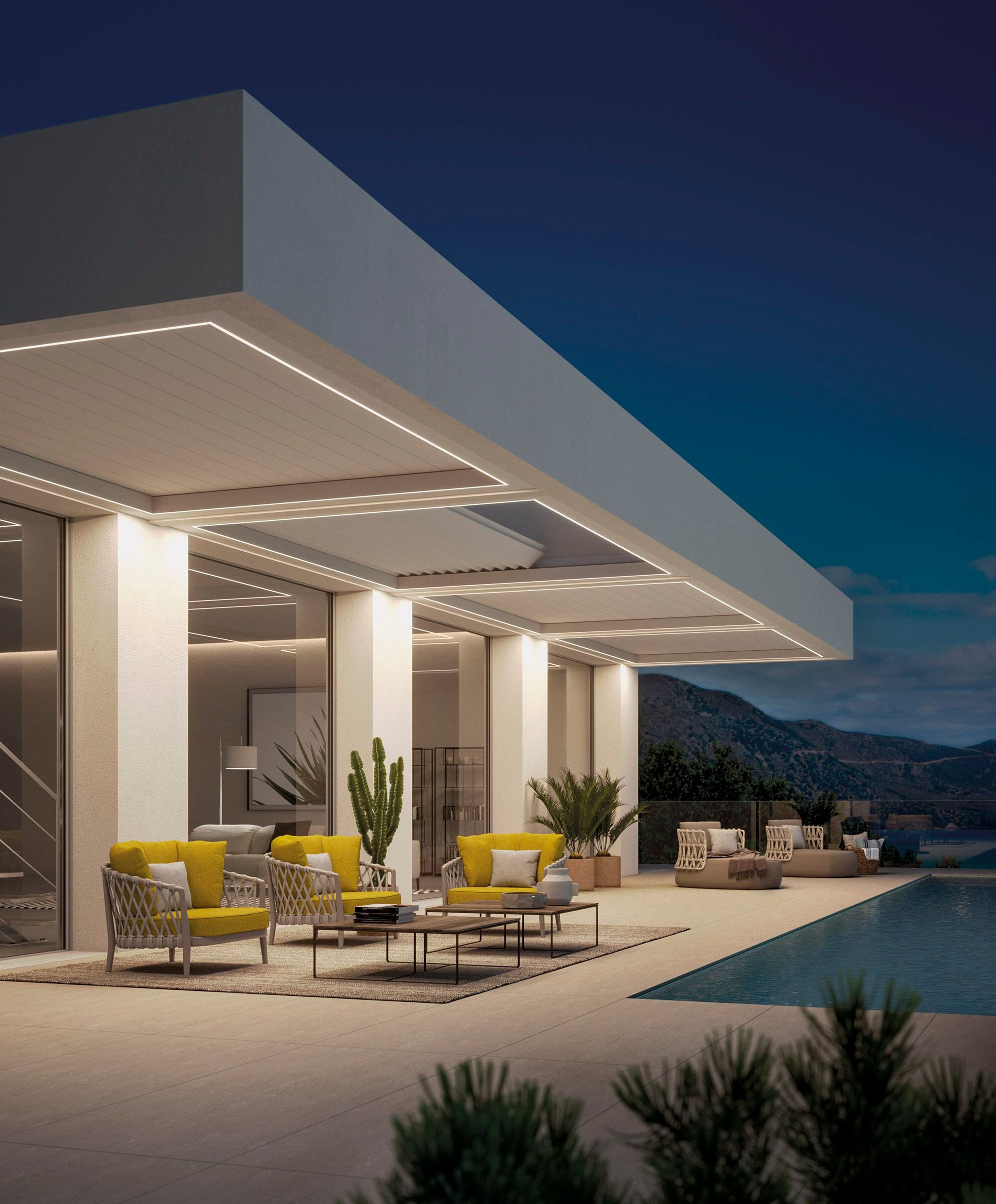 Пергола с раздвижной крышкой Pratic Brera ARCH-00116161 - Вид №1