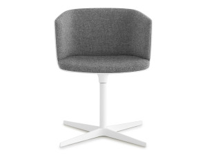 Тканевый спиц мягкий поворотный стул