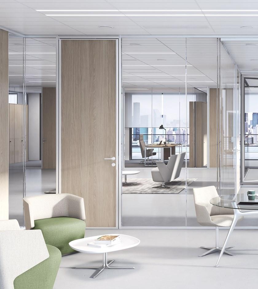 ESTEL GROUP Мобильная перегородка из закаленного стекла для офиса sun-id-1464530 - Вид №18