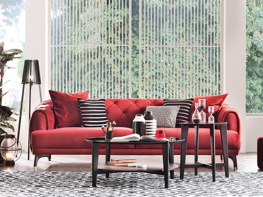 Enza Home Тафтинговый 3-местный диван из ткани Navona sun-id-1516562 - Вид №18