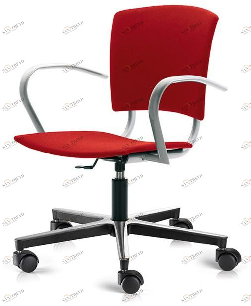 ENEA Офисный стул из ткани с 5 спицами и подлокотниками Eina sun-id-1471109