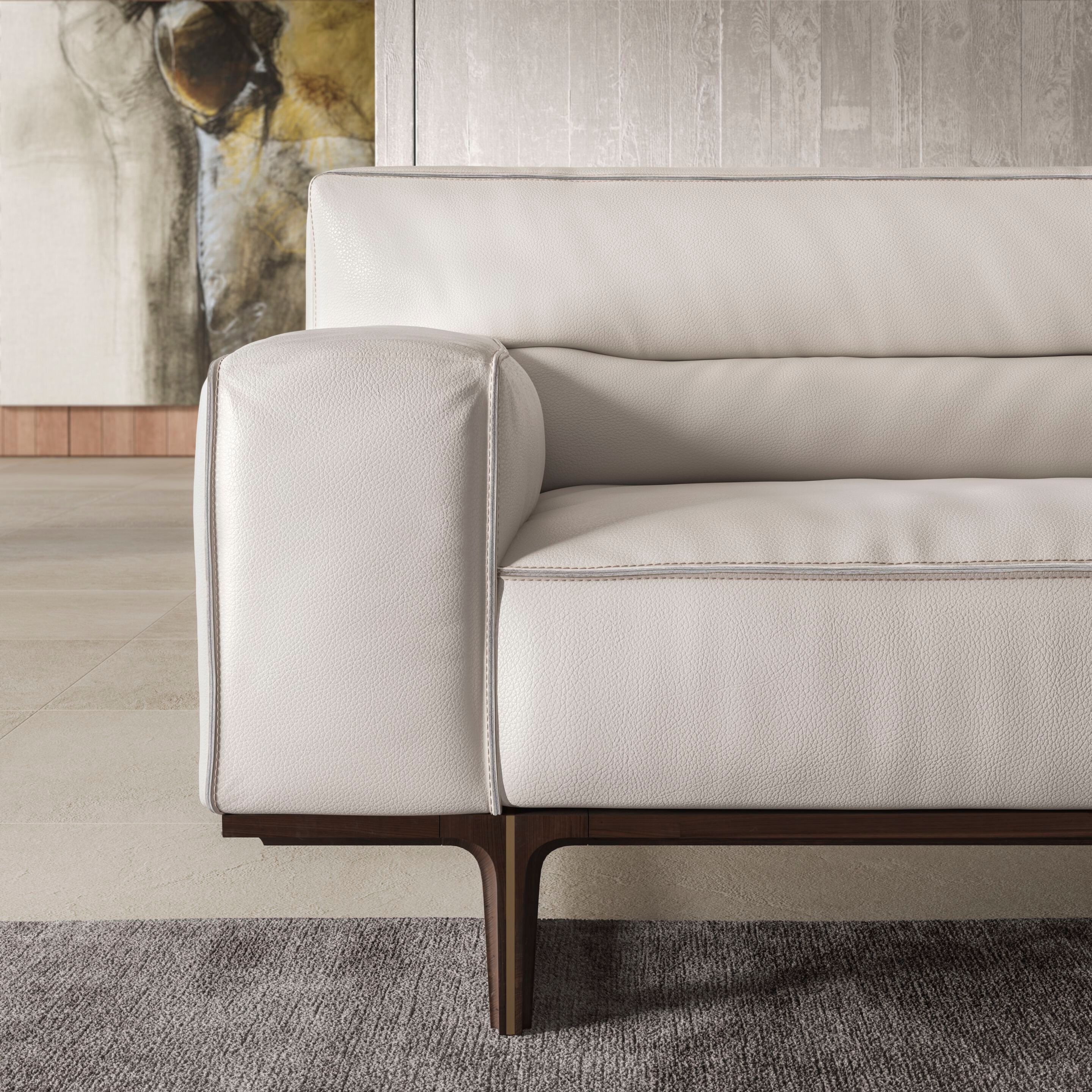 3-местный тканевый или кожаный диван Natuzzi Italia кендо ARCH-00141061 - Вид №8