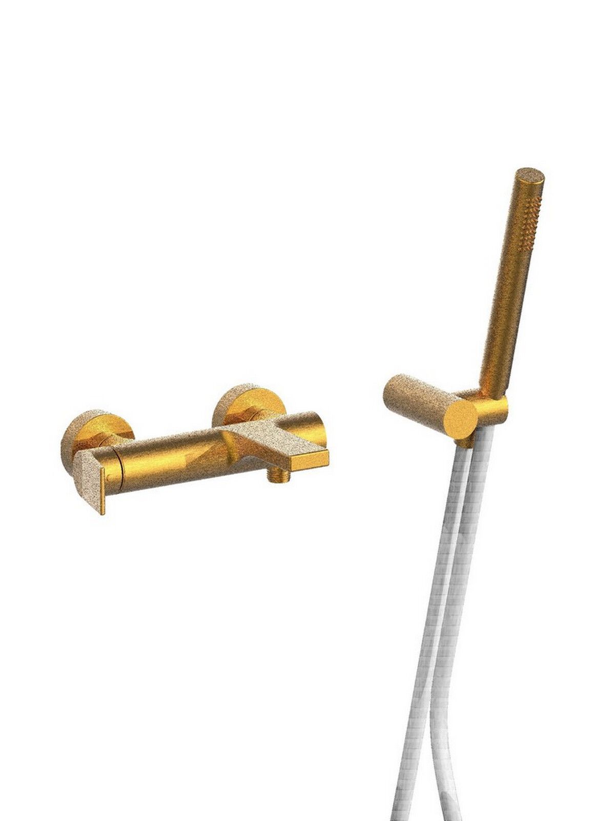 Однорычажный смеситель для ванны с ручным душем Rubinetterie Frattini Gintonic ARCH-00121133 - Вид №6