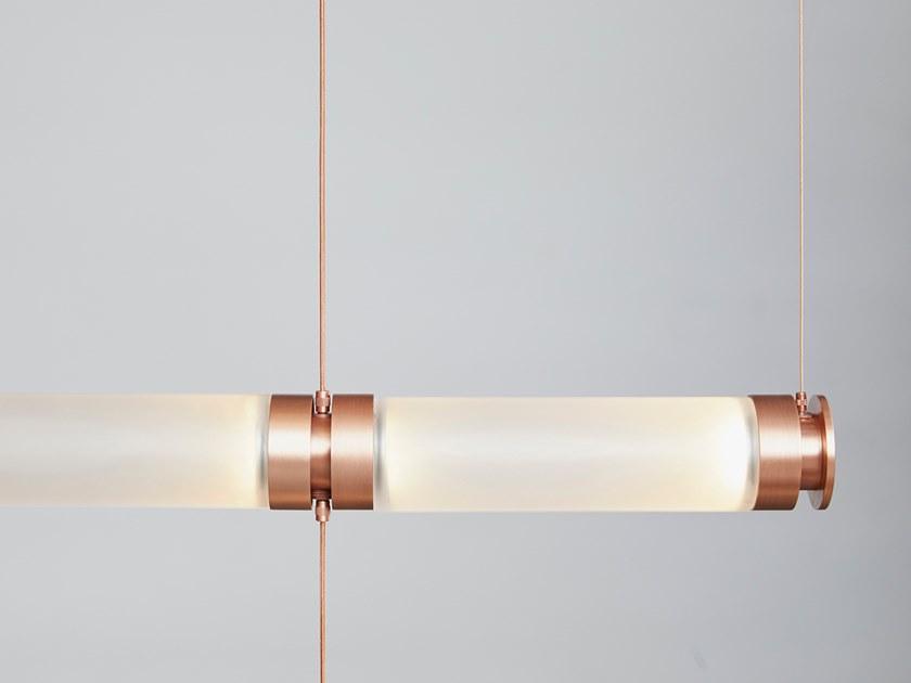 GABRIEL SCOTT Светодиодная подвесная лампа из дутого стекла Luna sun-id-1379457 - Вид №4