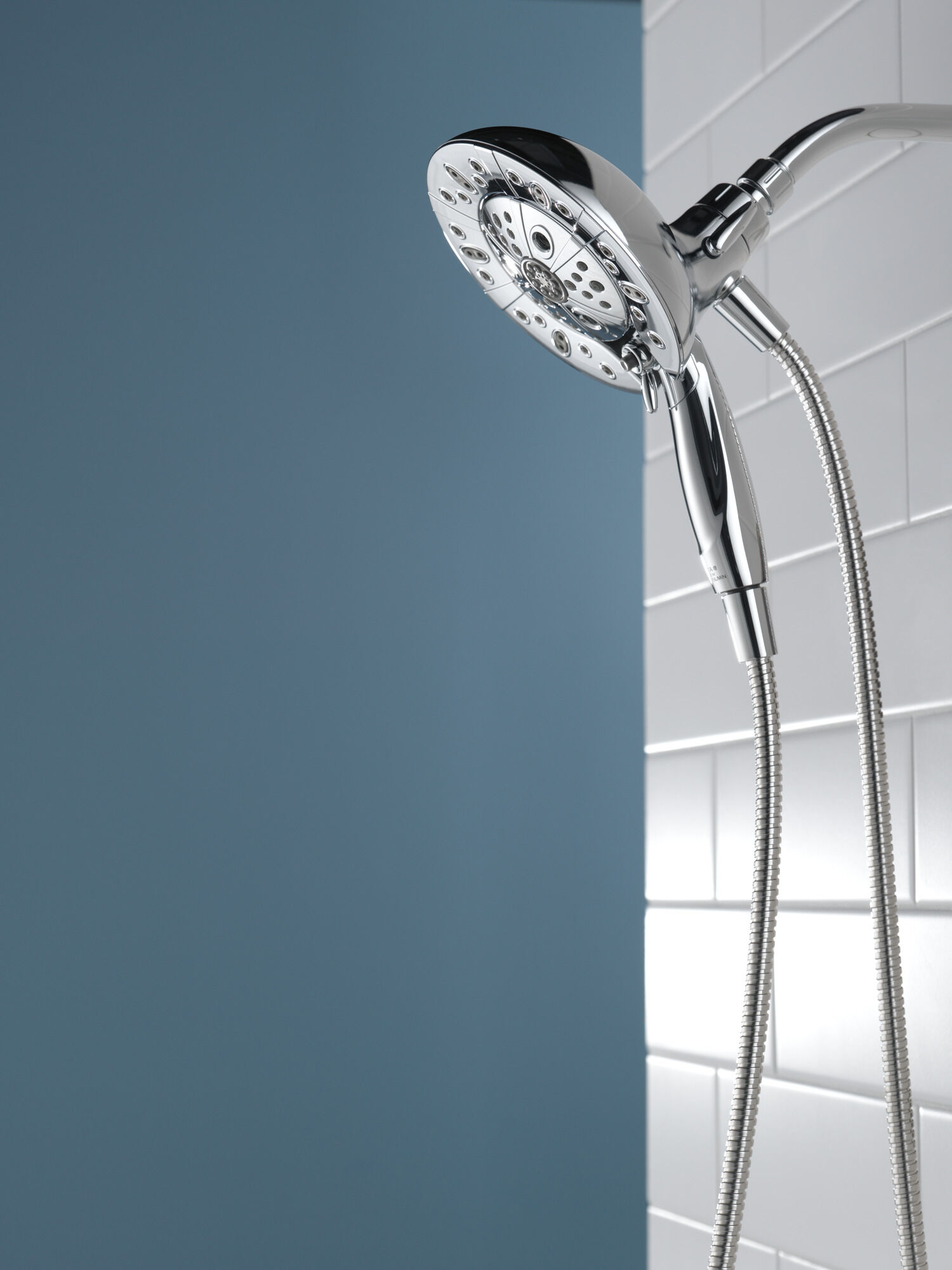 75591C H2Okinetic® In2ition® Душ два в одном с 5 настройками Delta Faucet Universal Showering Хром  - Вид №1