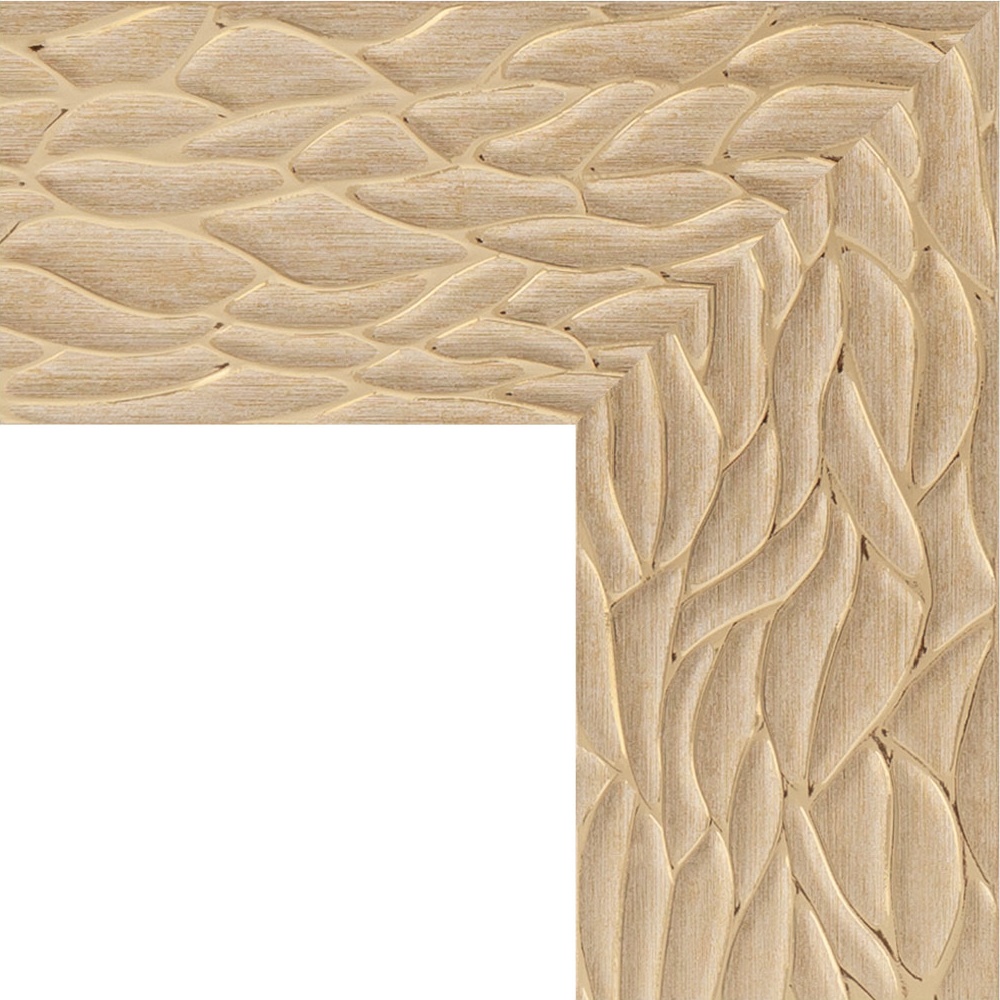 BY 3277 Зеркало в багетной раме - золотые дюны 90 mm EVOFORM Definite - Вид №5