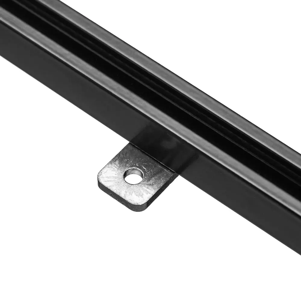 Карниз однорядный Atlant Mini 200 см алюминий цвет черный АРТ-ДЕКОР STLM-2079923 - Вид №4